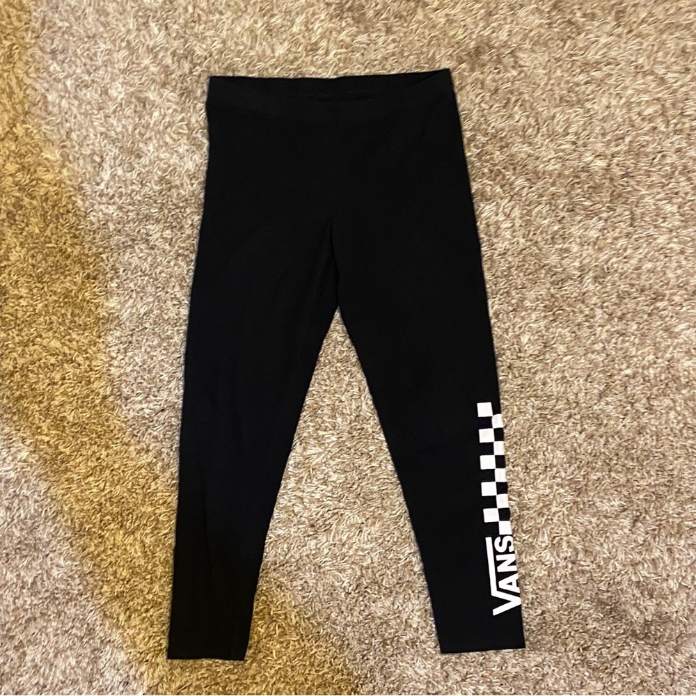 Black Vans XL Leggings